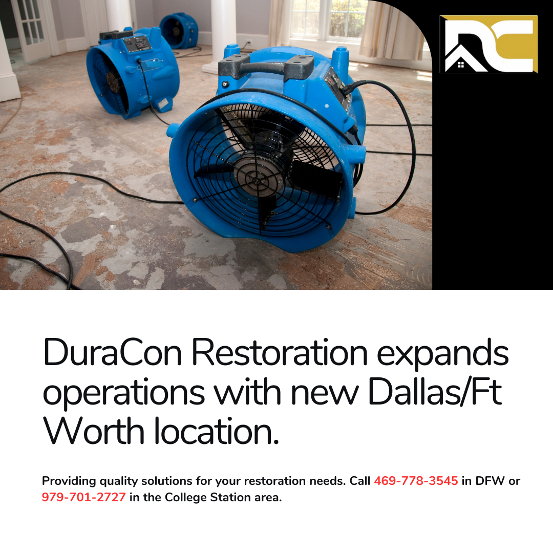 DuraCon Restoration Expands Operations into Dallas / Ft Worth Area with New Location